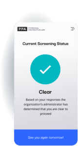PPA App screening status